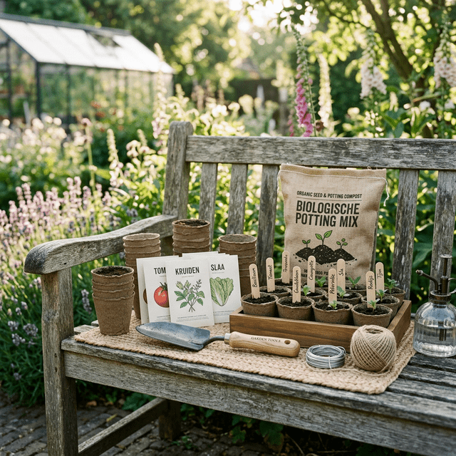 Kweekbenodigdheden voor de tuin